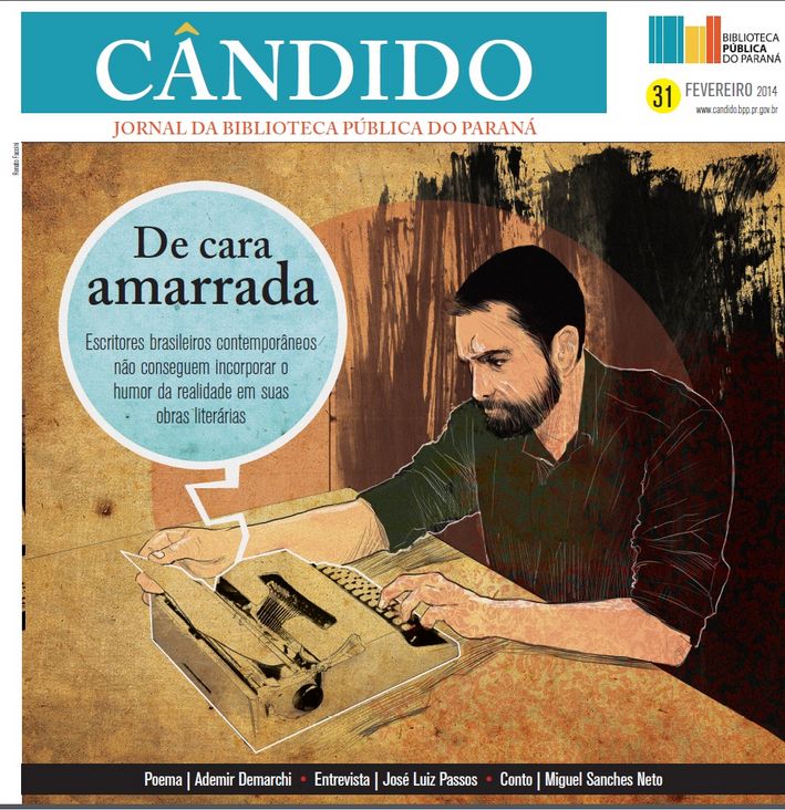 Capa do jornal Cndido