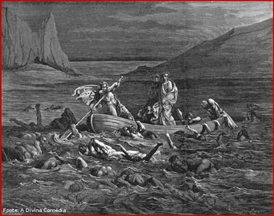 Fontes de Geografia e Geografia da Religião : Dante's Inferno