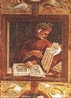 Imagem de Dante Alighieri por Luca Signorelli (1450-1523).  <br /><br /> Palavras-chaves: Dante Alighieri. Divina Comdia. Poemas. Literatura. 